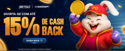 Bônus boas-vindas 289win R$100